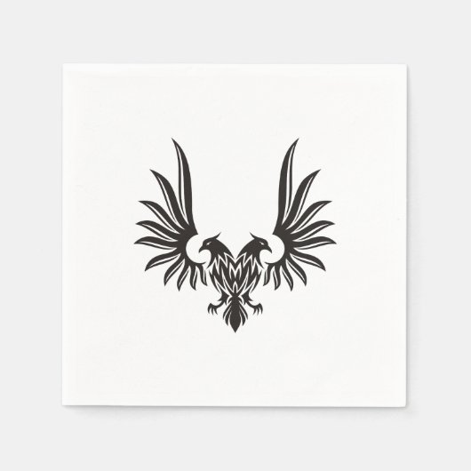Eagle met twee kop servet (Voorkant)