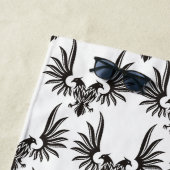 Eagle met twee kop strandlaken (In situ)