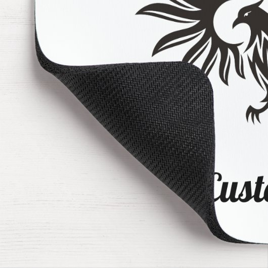 Eagle met twee koppen Muismat (Hoek)