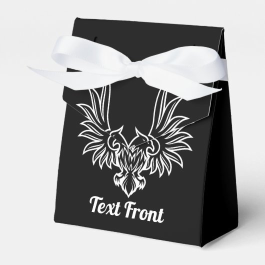 Eagle met twee koppen voor een voorgerecht bedankdoosjes (Voorkant Zijde)