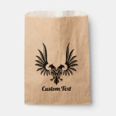 Eagle met twee koppen voor Favor Bag Bedankzakje (Voorkant)