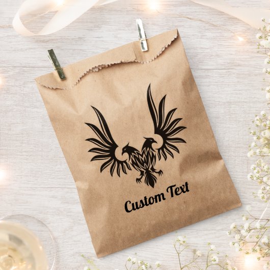 Eagle met twee koppen voor Favor Bag Bedankzakje (Geknipt)