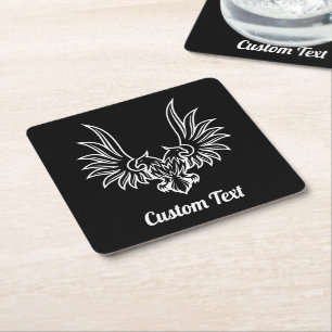 Eagle met twee Onderzetters kop papier