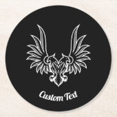 Eagle met twee Onderzetters kop papier (Voorkant)