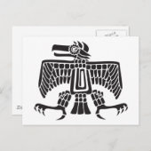 Eagle, Mexicaanse hiërogliefen (Maya) Briefkaart (Voorkant / Achterkant)