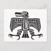 Eagle, Mexicaanse hiërogliefen (Maya) Briefkaart (Voorkant)