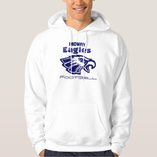 Eagle, Midway, Eagles, Football Hoodie