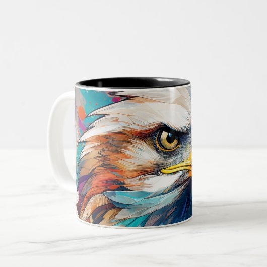 Eagle mok (Voorkant links)