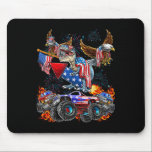Eagle Monster Truck Dinosaur July 4th America Patr Muismat<br><div class="desc">Eagle Monster Truck Dinosaur July 4th America Patriotic Usa</div>