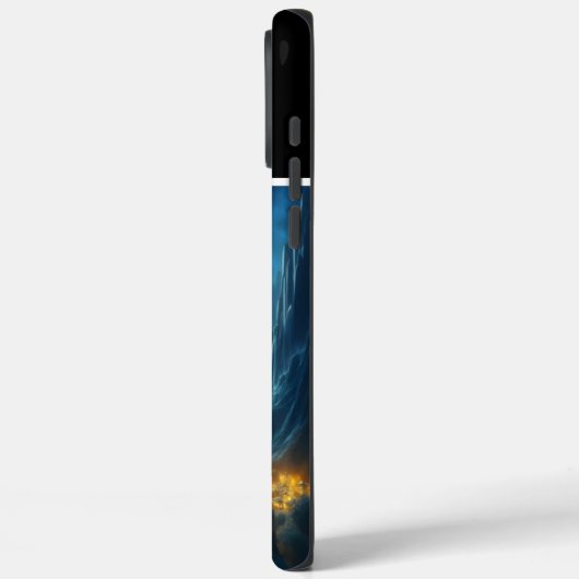 Eagle Moonlit Watch Case-Mate iPhone Case (Achterkant / Links)