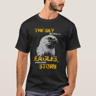 Eagle motief De hemel behoort tot de Eagles T-shirt