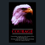 Eagle Motivatie Courage Pop Art Inspirerend Poster<br><div class="desc">Freedom & Courage Motivatie Eagles Afbeeldingen - Fearsome Patriotic Eagle - Pop Art Style American Eagle Landing Afbeelding - American Bald Eagle - Fearless American Bald Eagle: Flying American Eagle Afbeeldingen - De zeearend is het nationale vogelsymbool van de VS.</div>