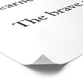 Eagle Motivatie Courage Pop Art Inspirerend Poster (Hoek)