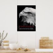 Eagle Motivatie vertrouwensofferte Poster (Keuken)