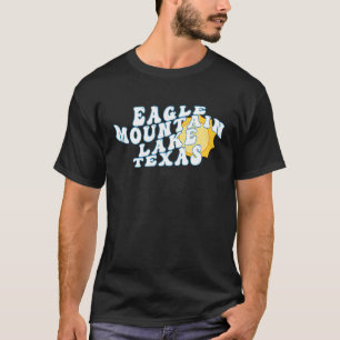 Eagle Mountain Lake Texas TX Zonsopgang Vakantie S T-shirt