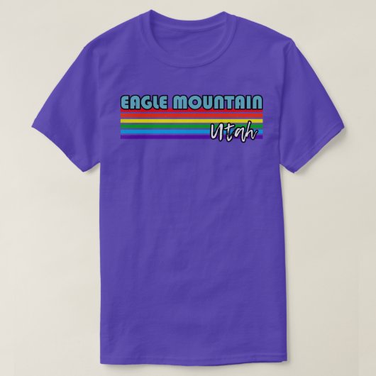 Eagle Mountain Utah Pride Eagle Mountain LGBT GIF T-shirt (Design voorkant)