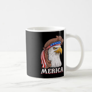 Eagle Mullet 4 juli Amerikaanse vlag Merica Koffiemok