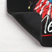 Eagle Mullet 4 juli vlag Merica-Onafhankelijkheid Muismat (Hoek)