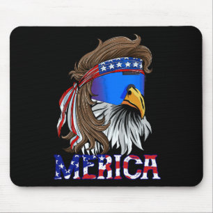 Eagle Mullet Sungles Merica 4 juli Verenigde State Muismat