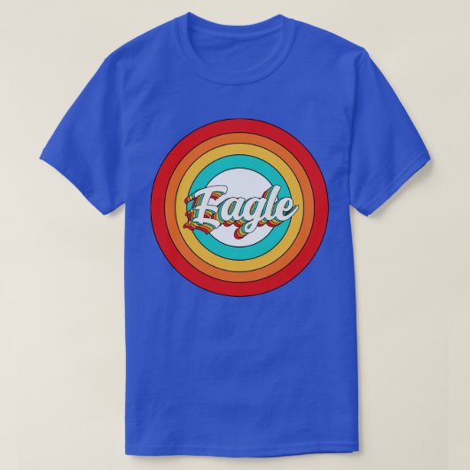 Eagle naam Shirt Eagle Circle (Design voorkant)