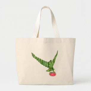 Eagle nationale watermeloendag grote tote bag