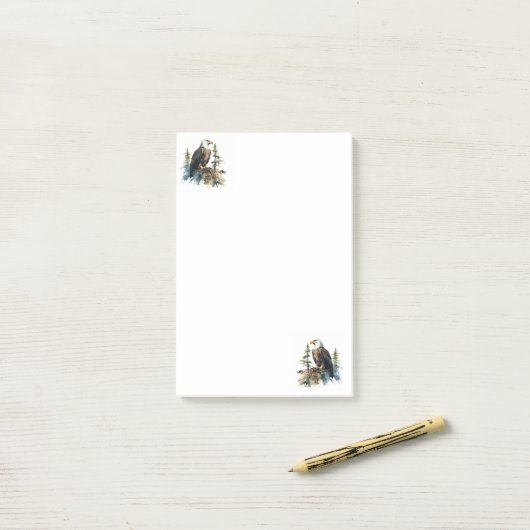 Eagle Natuur Notities Post-it® Notes (Op bureau)