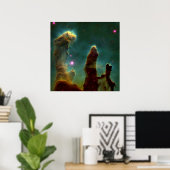 Eagle Nebula 24x24 (16x16) Poster (Thuiskantoor)