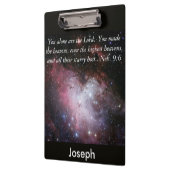 Eagle Nebula Bijbel Verse Gepersonaliseerd Klembor Klembord (Links)