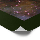 Eagle Nebula een ver Uitzicht Poster (Hoek)