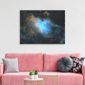 Eagle Nebula (M16) Canvas Afdruk (Insitu (Woonkamer))