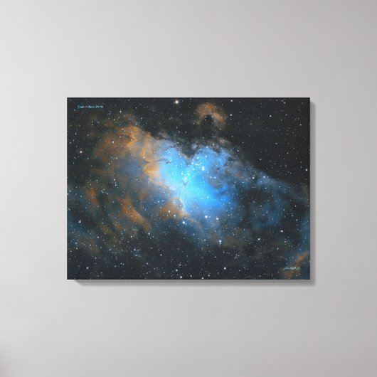 Eagle Nebula (M16) Canvas Afdruk (Voorkant)