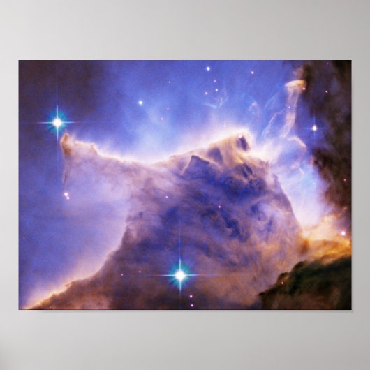 Eagle Nebula M16 Pillar Detail - Deel van top Poster (Voorkant)