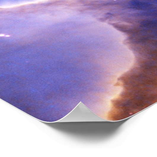 Eagle Nebula M16 Pillar Detail - Deel van top Poster (Hoek)