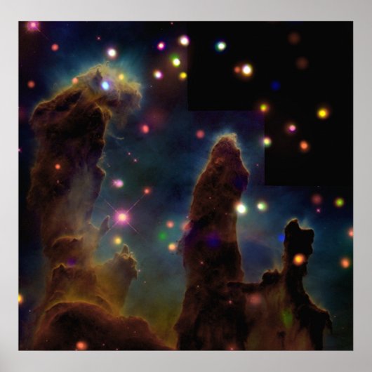 Eagle Nebula M16 Poster (Voorkant)
