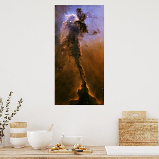 Eagle Nebula, M 16, NGC 6611, Messier 16 Poster (Keuken)