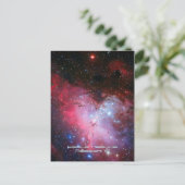Eagle Nebula, Messier 16 - Aanmaakpijlers Briefkaart (Staand voorkant)
