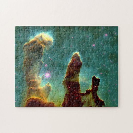Eagle Nebula Pillars in Beauful Outerspace Legpuzzel (Horizontaal)