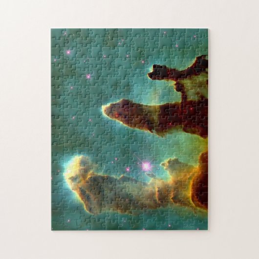 Eagle Nebula Pillars in Beauful Outerspace Legpuzzel (Verticaal)