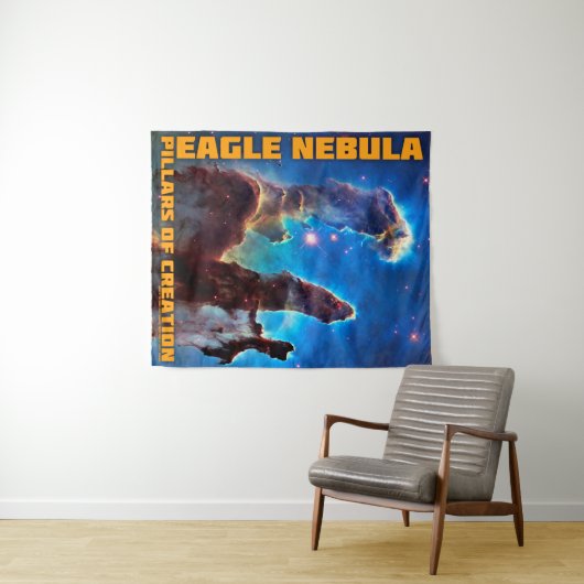 Eagle Nebula Pillars of Creation Medium Wandkleed (In Situ (horizontaal))