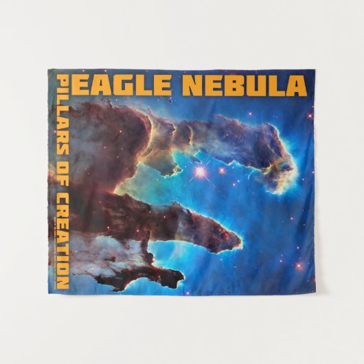Eagle Nebula Pillars of Creation Medium Wandkleed (Voorkant (horizontaal))