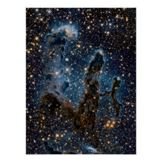 Eagle Nebula "Pillars of Creation" — NGC 6611 Post Perfect Poster