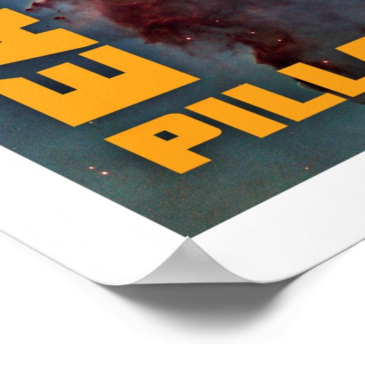 Eagle Nebula - Pillars of Creation Poster (Hoek)