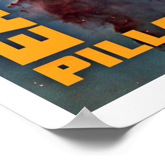 Eagle Nebula Pillars of Creation Poster (Hoek)