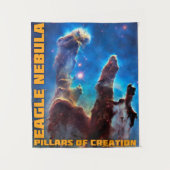 Eagle Nebula Pillars of Creation Small Wandkleed (Voorkant)