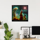 Eagle Nebula poster (Thuiskantoor)