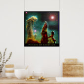 Eagle Nebula poster (Keuken)