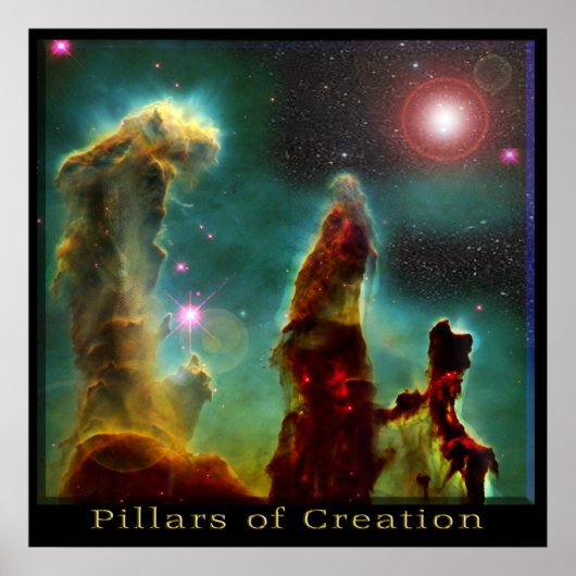 Eagle Nebula poster (Voorkant)
