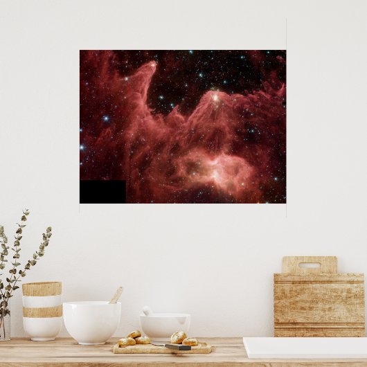 Eagle Nebula Poster (Keuken)