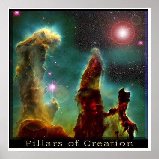 Eagle Nebula poster (Voorkant)