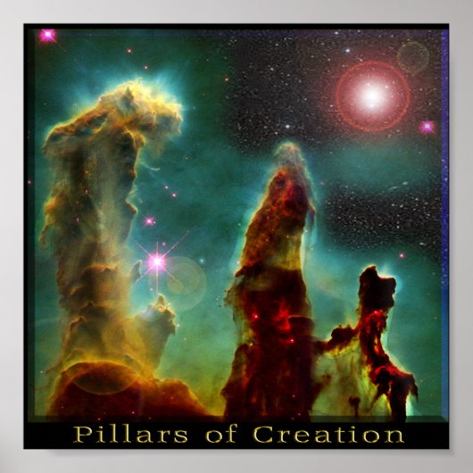 Eagle Nebula poster (Voorkant)